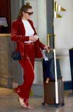 JESINTA FRANKLIN Out in Double Bay 10/17/2017