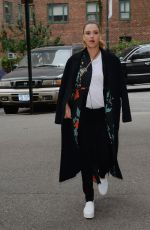 JESSICA ALBA Out in New Yotk 10/26/2017