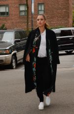 JESSICA ALBA Out in New Yotk 10/26/2017