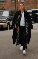 JESSICA ALBA Out in New Yotk 10/26/2017