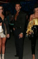 JESSICA and NATALYA WRIGHT at Tequila Casamigos Halloween Bash in Los Angeles 10/27/2017