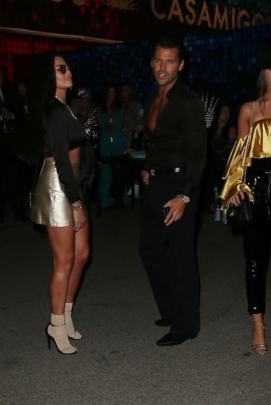 JESSICA and NATALYA WRIGHT at Tequila Casamigos Halloween Bash in Los Angeles 10/27/2017