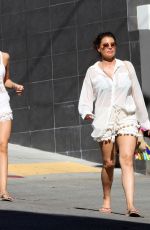 JESSICA and NATALYA WRIGHT Out in West Hollywood 10/252/2017