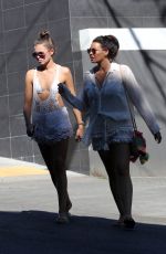JESSICA and NATALYA WRIGHT Out in West Hollywood 10/252/2017