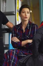 JESSICA BIEL Out for Lunch in West Hollywood 10/30/2017