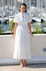 JESSICA BROWN-FINDLAY at Harlots TV Show Photocall at Mipcom in Cannes 10/16/2017