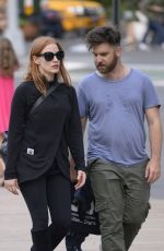 JESSICA CHASTAIN at Lincoln Center in New York 10/07/2017