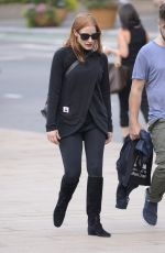 JESSICA CHASTAIN at Lincoln Center in New York 10/07/2017