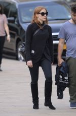 JESSICA CHASTAIN at Lincoln Center in New York 10/07/2017
