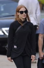 JESSICA CHASTAIN at Lincoln Center in New York 10/07/2017