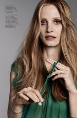 JESSICA CHASTAIN in Elle Magazine, Women in Hollywood Issue, November 2017