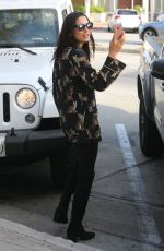 JESSICA GOMES Out and About in West Hollywood 10/03/2017