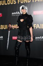 JESSICA HART at 2017 Amfar Fabulous Fund Fair in New York 10/28/2017
