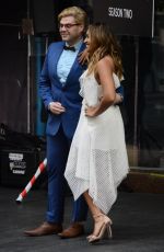 JESSICA MAUBOY Promotes The Secret Daughter at Sunrise in Sydney 10/12/2017