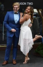 JESSICA MAUBOY Promotes The Secret Daughter at Sunrise in Sydney 10/12/2017
