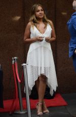 JESSICA MAUBOY Promotes The Secret Daughter at Sunrise in Sydney 10/12/2017