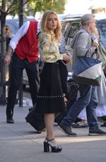 JESSICA ROTHE Leaves Her Hotel in New York 10/13/2017