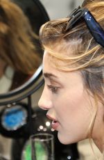 JESSICA SERFATY and Ed Westwick at Jeweler Edouard Nahum in Paris 10/23/2017
