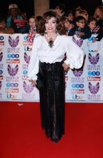 JOAN COLLINS at Pride of Britain Awards 2017 in London 10/30/2017