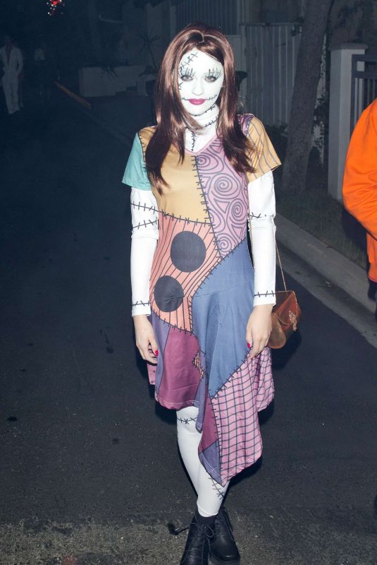 JOEY KING at Just Jared Halloween Party in Los Angeles 10/27/2017