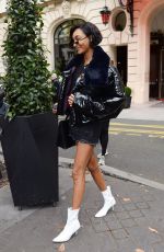 JOURDAN DUNN ut in paris, france during paris fashion week 10/02/2017 | picture pub