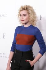 JULIA GARNER at Elle Women in Hollywood Awards in Los Angeles 10/16/2017