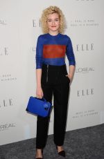 JULIA GARNER at Elle Women in Hollywood Awards in Los Angeles 10/16/2017