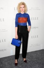 JULIA GARNER at Elle Women in Hollywood Awards in Los Angeles 10/16/2017