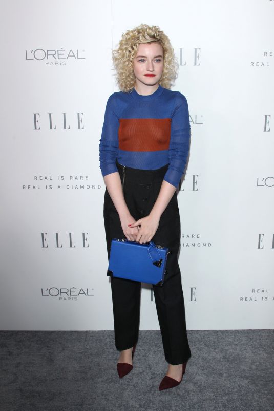 JULIA GARNER at Elle Women in Hollywood Awards in Los Angeles 10/16/2017