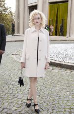 JULIA GARNER at Miu Miu Fashio Show in Paris 10/03/2017