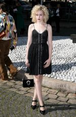 JULIA GARNER at Miu Miu Fashio Show in Paris 10/03/2017