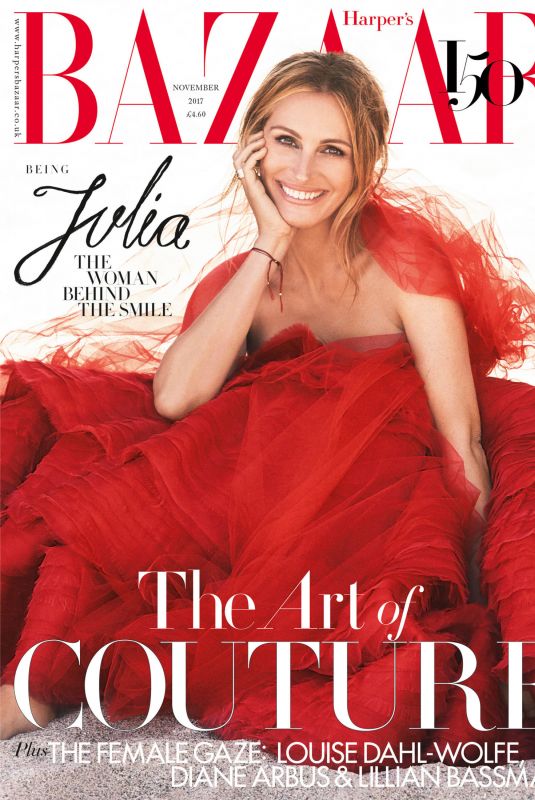 JULIA ROBERTS for Harper’s Bazaar Magazine, November 2017