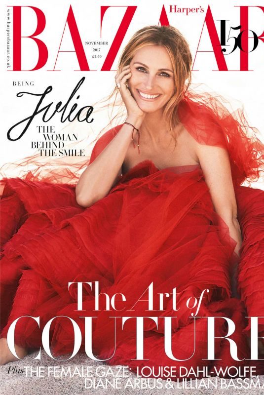 JULIA ROBERTS for Harper’s Bazaar Magazine, UK November 2017