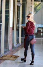 JULIANNE HOUGH Arrives at a Salon in Studio City 10/11/2017