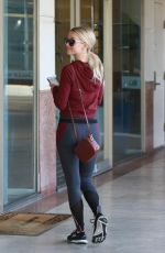 JULIANNE HOUGH at a Tanning Salon in Studio City 10/11/2017