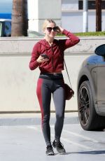 JULIANNE HOUGH at a Tanning Salon in Studio City 10/11/2017
