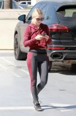 JULIANNE HOUGH at a Tanning Salon in Studio City 10/11/2017