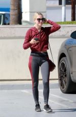 JULIANNE HOUGH at a Tanning Salon in Studio City 10/11/2017