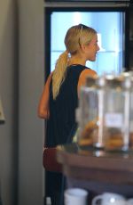 JULIANNE HOUGH at Alfred Coffee in West Hollywood 10/10/2017