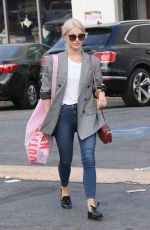 JULIANNE HOUGH Leaves Urban Outfitters in Studio City 10/20/2017