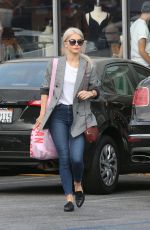 JULIANNE HOUGH Leaves Urban Outfitters in Studio City 10/20/2017