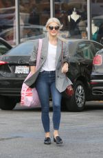 JULIANNE HOUGH Leaves Urban Outfitters in Studio City 10/20/2017