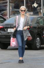 JULIANNE HOUGH Leaves Urban Outfitters in Studio City 10/20/2017