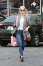 JULIANNE HOUGH Leaves Urban Outfitters in Studio City 10/20/2017