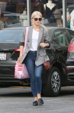 JULIANNE HOUGH Leaves Urban Outfitters in Studio City 10/20/2017