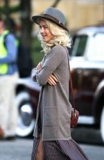 JULIANNE HOUGH on the Set of Bigger in Birmingham 10/26/2017