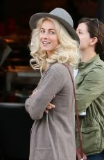 JULIANNE HOUGH on the Set of Bigger in Birmingham 10/26/2017