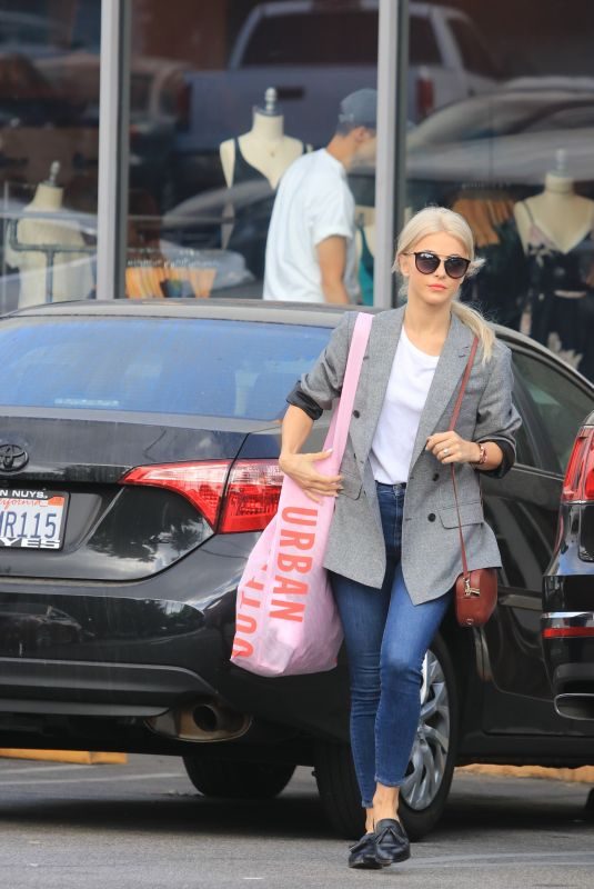 JULIANNE HOUGH Out Shopping in Studio City 10/20/2017