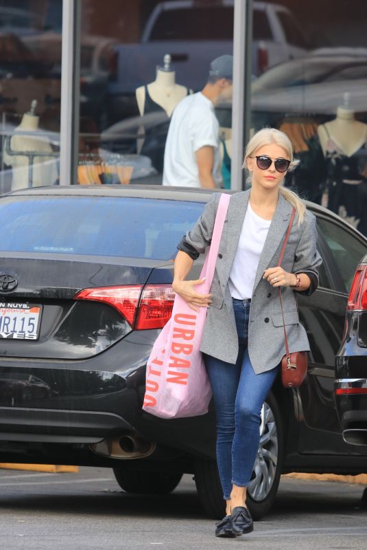 JULIANNE HOUGH Out Shopping in Studio City 10/20/2017