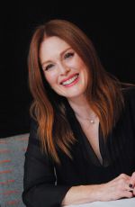 JULIANNE MOORE at Kngsman: The Golden Circle Press Conference in London 10/20/2017